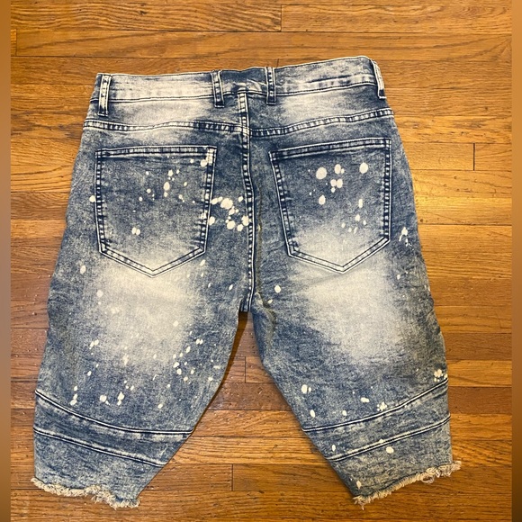 Fashion Nova Shorts Mens Motto Skinny Jean Shorts 34 Waist Poshmark